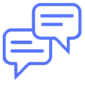 Icon Sprechblasen