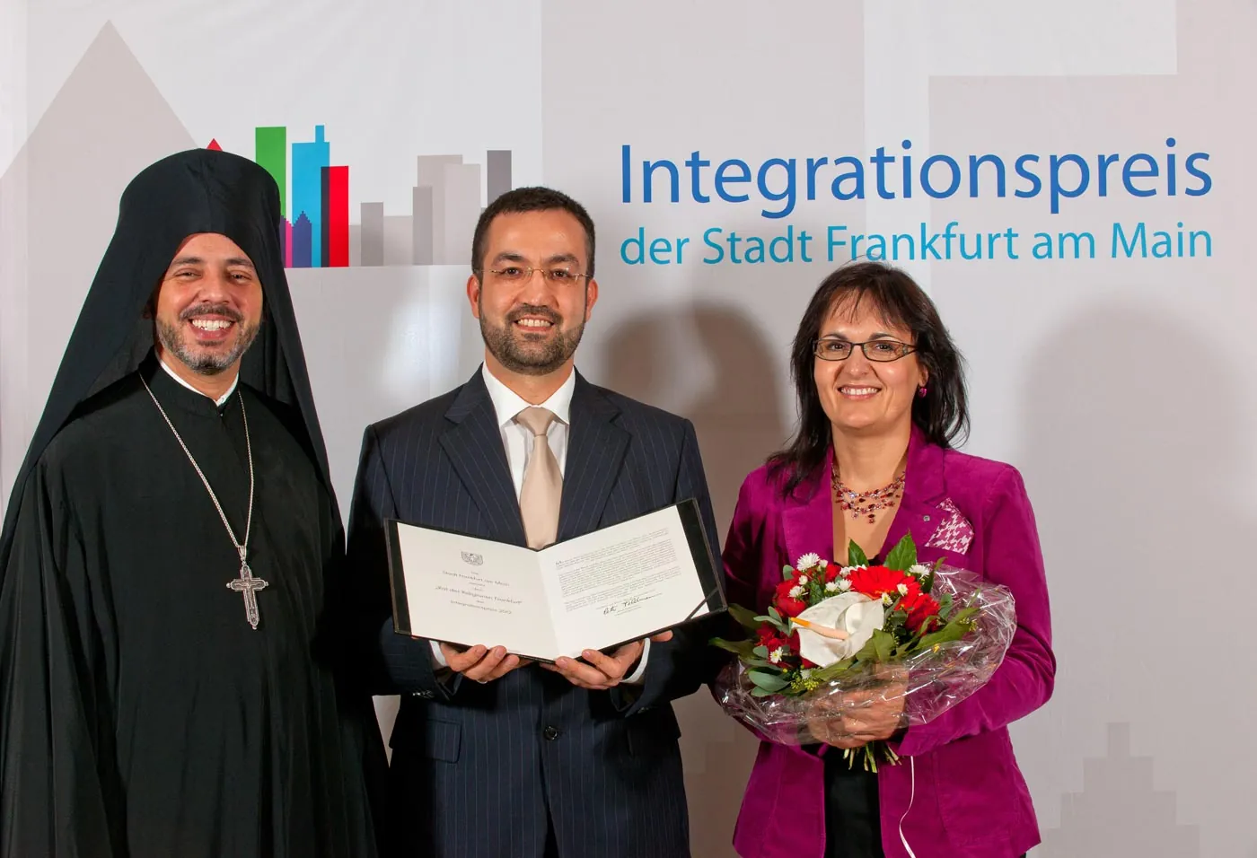 Verleihung des Integrationspreises der Stadt Frankfurt am Main an den Rat der Religionen